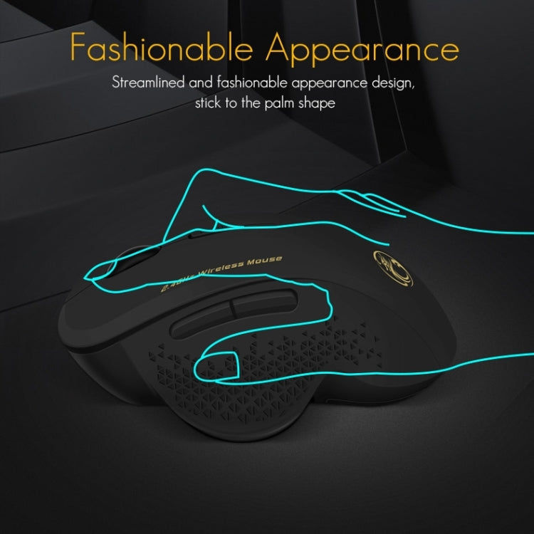 iMICE iMICE G6 Wireless-Maus 2,4 G Office-Maus 6-Tasten-Gaming-Maus (Grau) elektroniktrade Switzerland