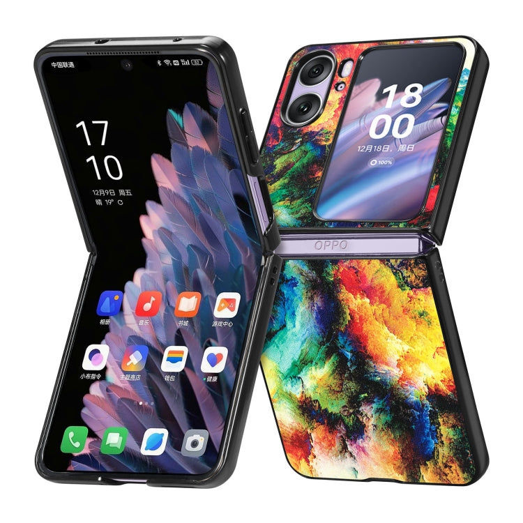 Oppo Für OPPO Find N2 Flip Farbiges Wolken Cover elektroniktrade Switzerland