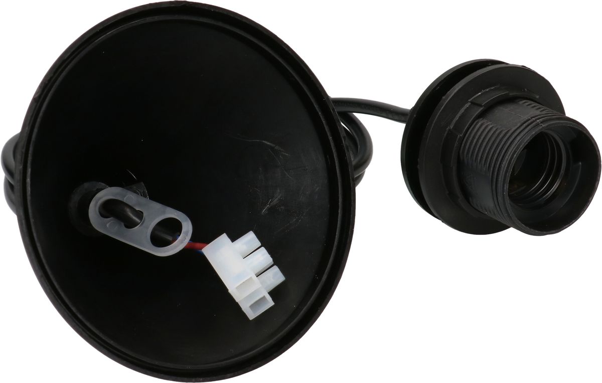 Lampenpendel E27 schwarz L=1.0m