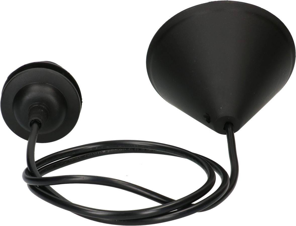 Lampenpendel E27 schwarz L=1.0m
