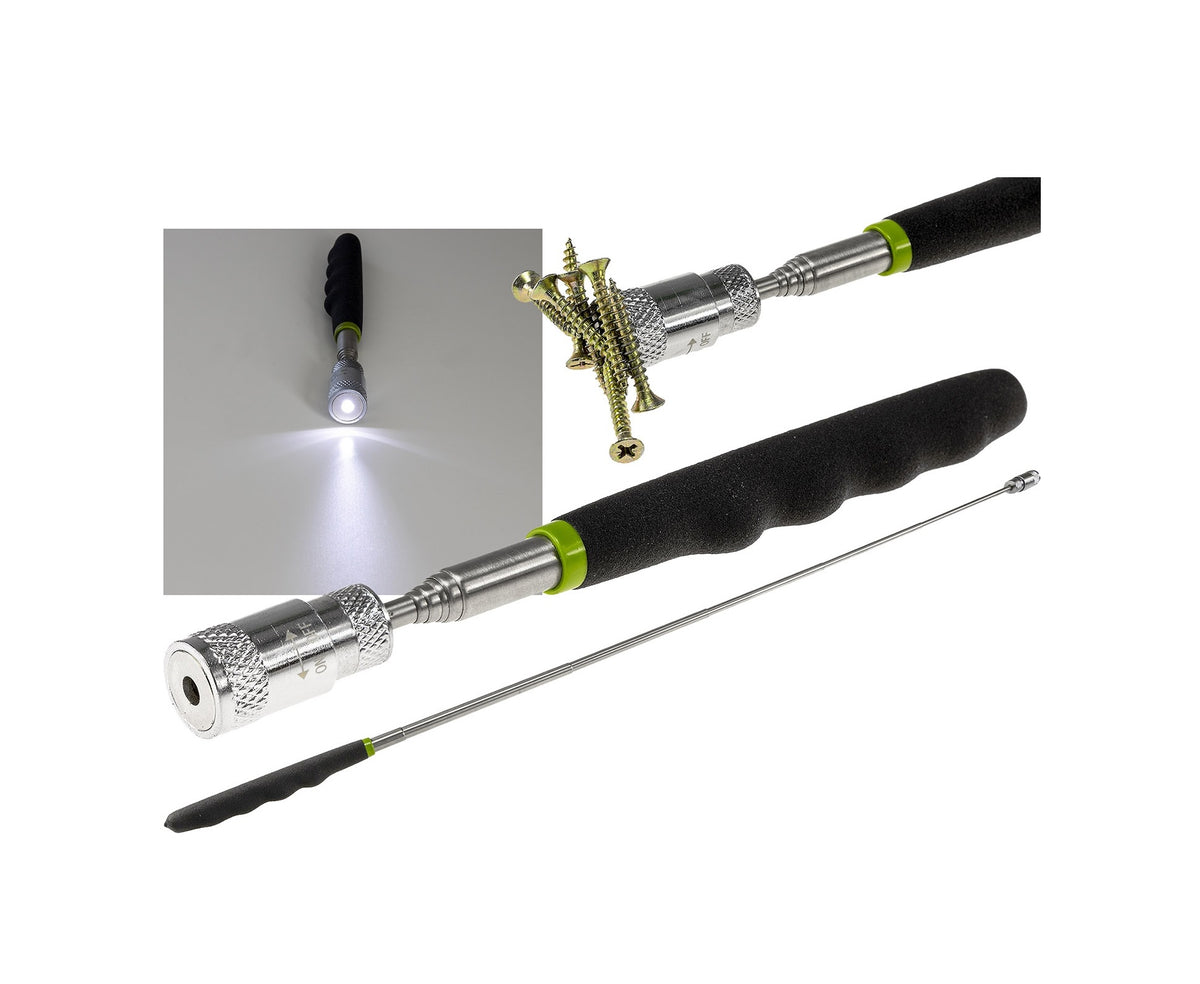 Teleskop Pick-Up Werkzeug mit LED Länge 20-80cm, Zugkraft ca. 3,2kg