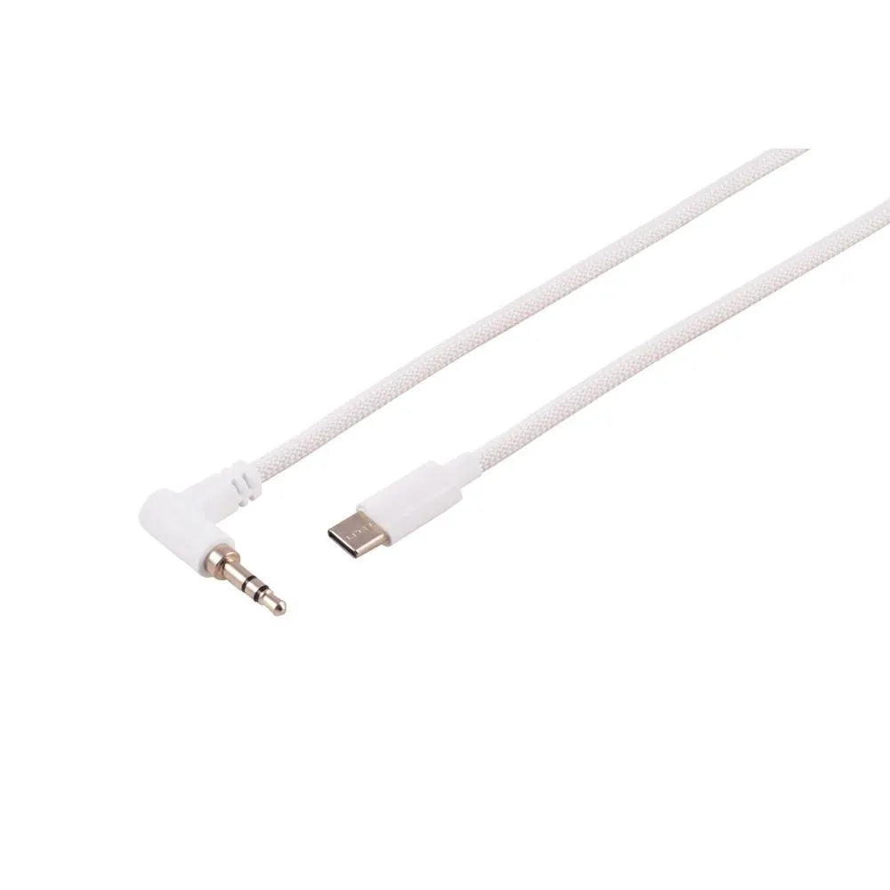 S-IMPULS USB-C zu AUX Audiokabel weiss