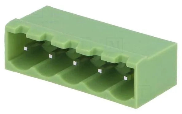 Steckbare Schraubklemme gerade PCB männlich, 5 Anschlüsse