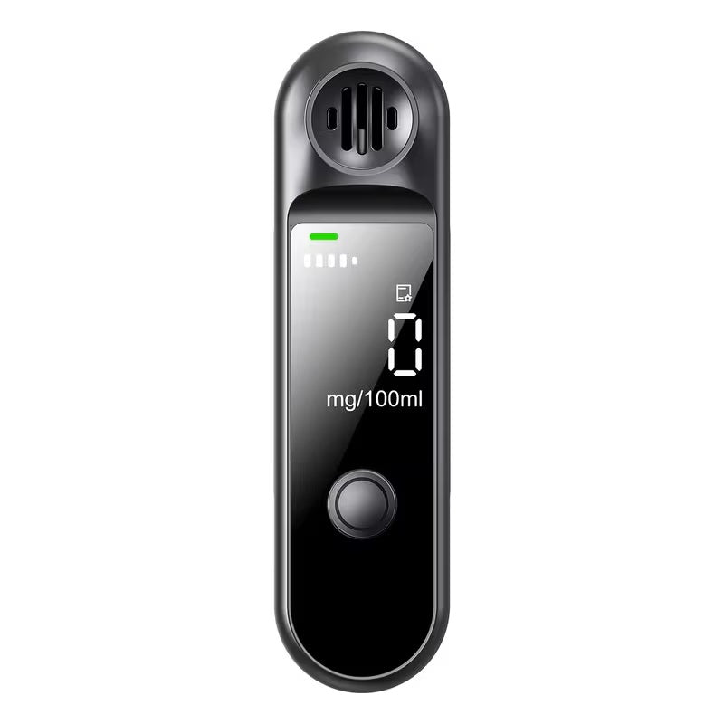 Alkoholanalysator mit LCD-Digitaldisplay, Wiederaufladbares Alkoholtestgerät