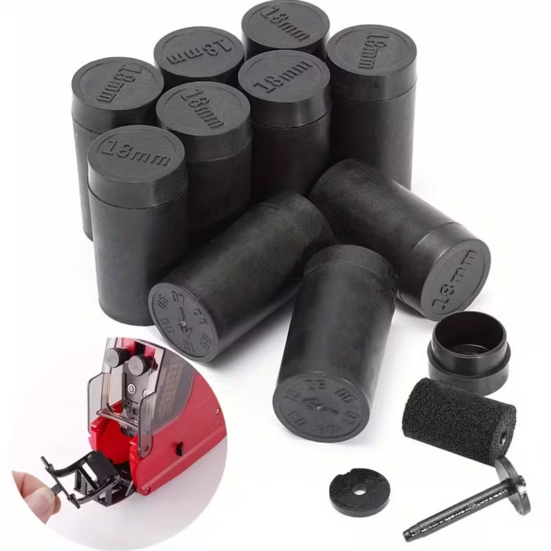 Tintenrolle für Dual-Preis-Etikettiermaschinen, 18 mm, Für die Modelle MX-6600/5500