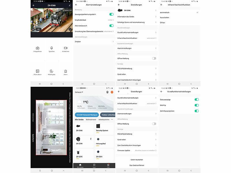 7links WLAN-Micro-Kamera, Full HD, 90° neigbar, Powerbank, IR-Nachtsicht, App elektroniktrade Switzerland