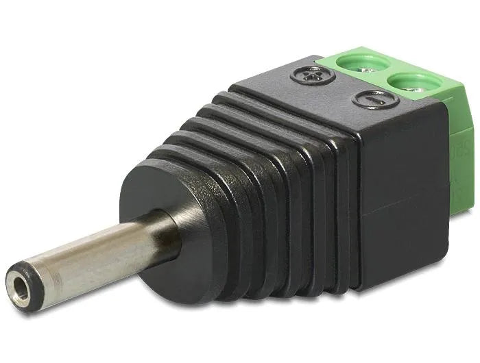 DC-Stecker / Hohlstecker 3,5x1,35mm - Schraubmontage