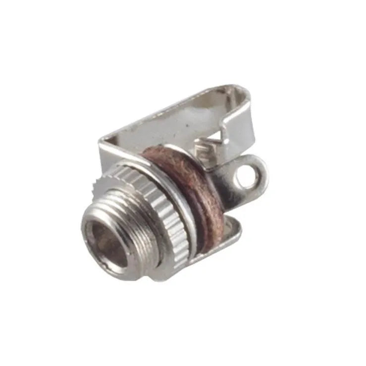 Einbau-Klinkenbuchse, 3,5mm, 2 polig, Mono, Lötmontage
