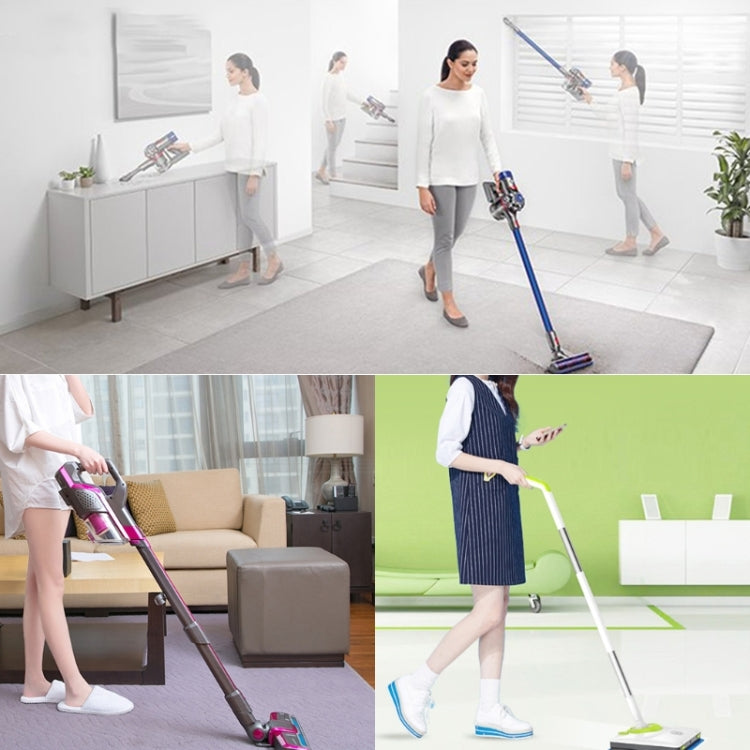XD974 5-in-1-Rundbürste + 2 x steife Bürste + Bettbürste + Anschluss für Dyson-Staubsauger-Teilesätze, XD974
