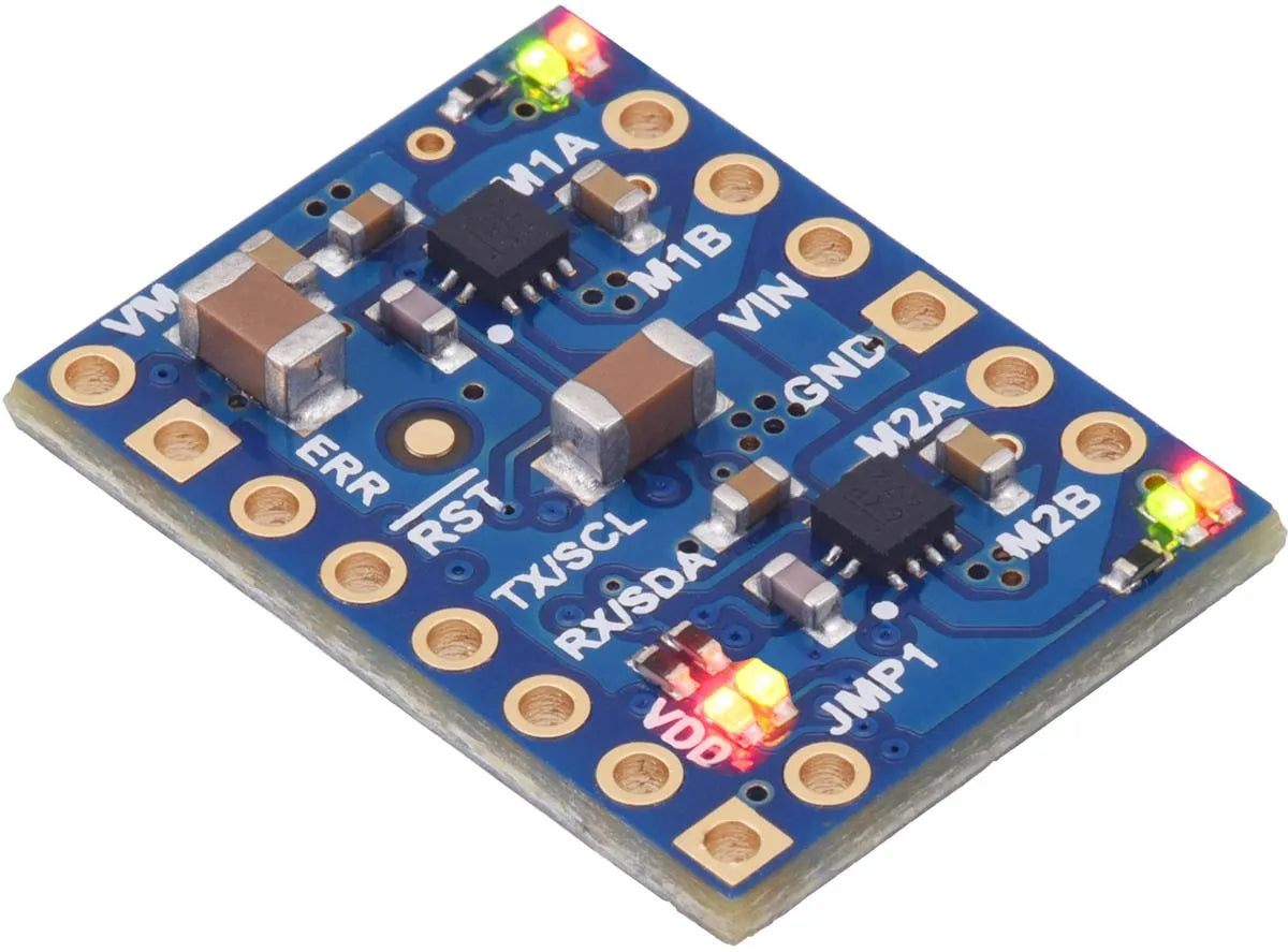Pololu Motoron M2U550 Dual Motor Controller, I2C/UART, ohne Header