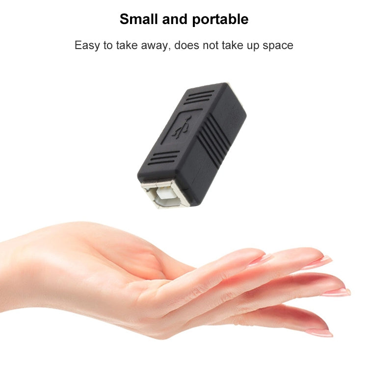 USB 2.0 BF zu BF Adapter (schwarz)