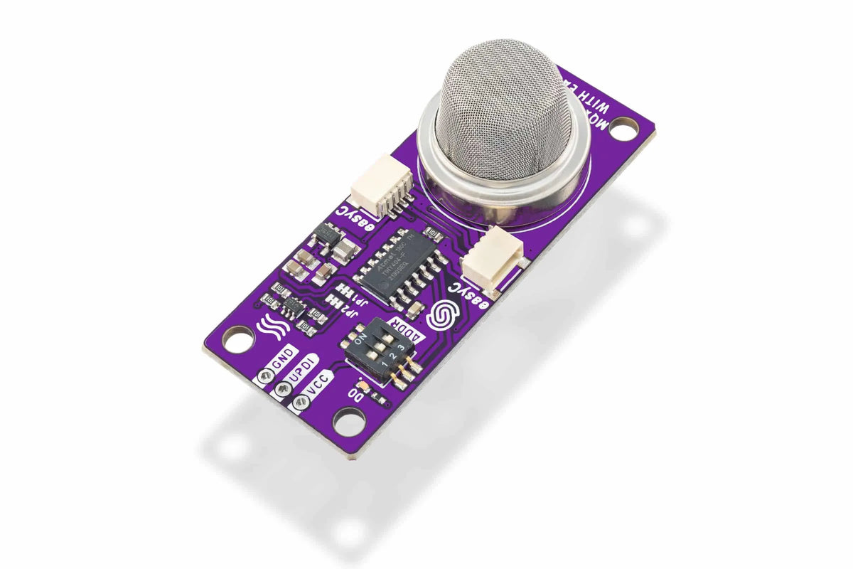 Soldered MQ138 Formaldehyd-Sensor, VOC, easyC/Qwiic, digital, 3,3V