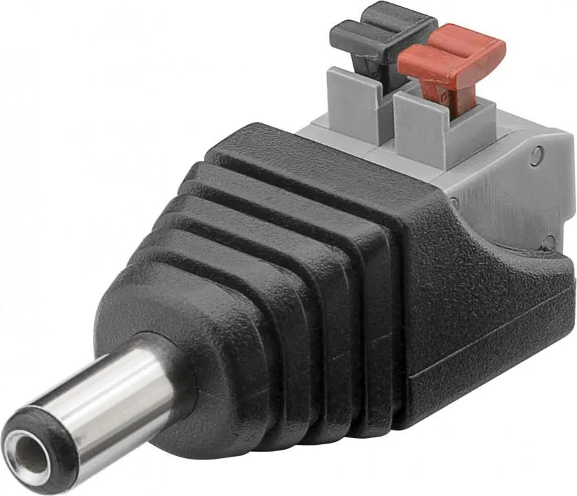 Terminalblock 2-pin auf DC-Stecker, push-down