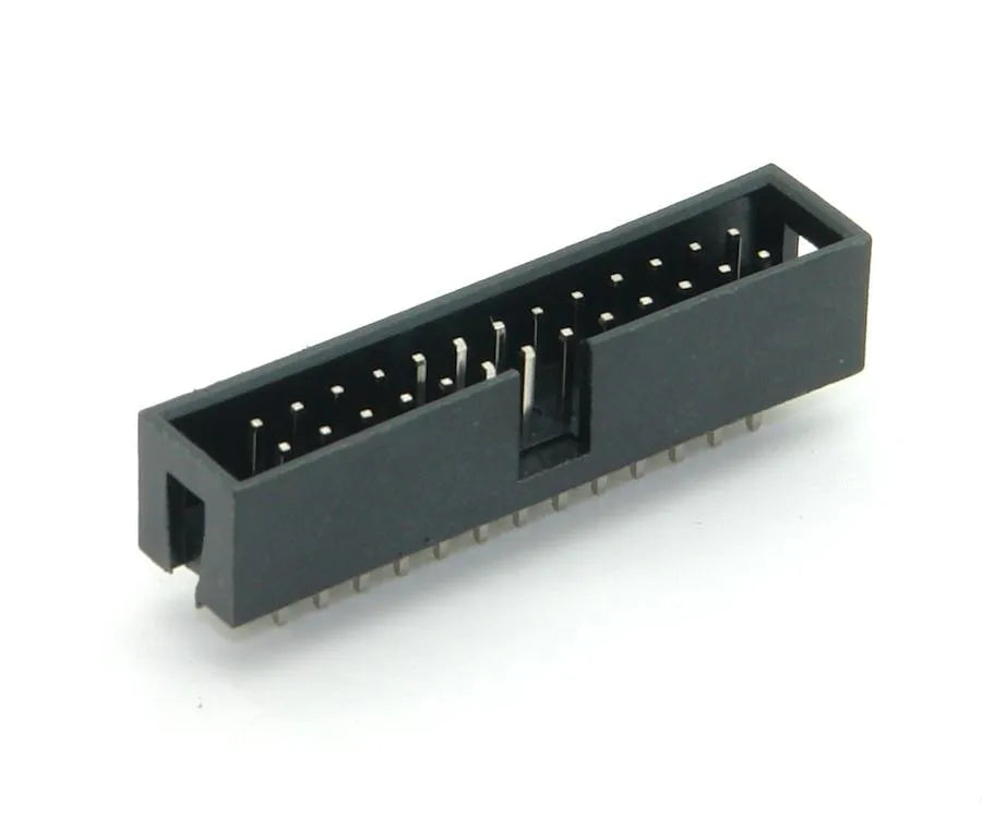 Wannenstecker, 26-polig, RM 2,54, gerade