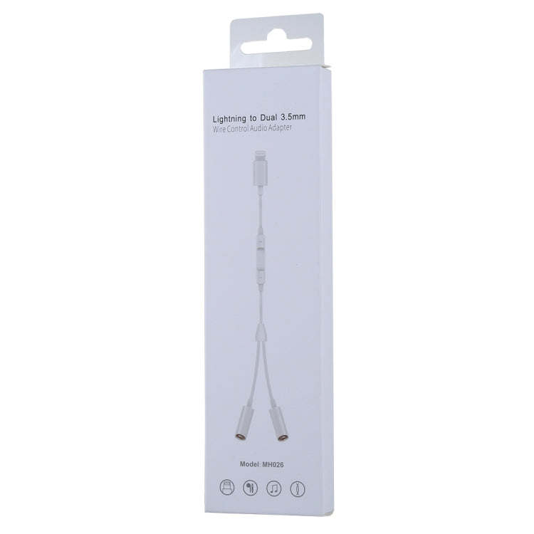 APPLE 8-Pin-Stecker mit Dual 3,5-mm-Buchse-Kopfhörer-Kabel-Steuerung Audioadapter Elektroniktrade Switzerland