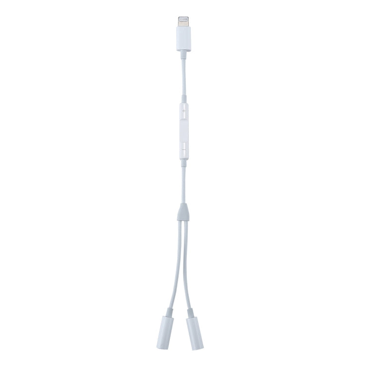 APPLE 8-Pin-Stecker mit Dual 3,5-mm-Buchse-Kopfhörer-Kabel-Steuerung Audioadapter Elektroniktrade Switzerland