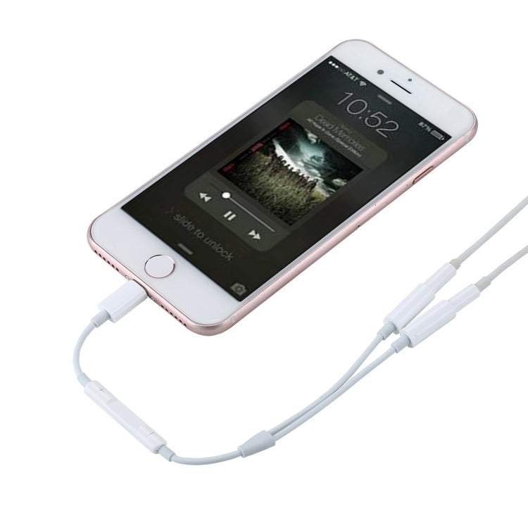 APPLE 8-Pin-Stecker mit Dual 3,5-mm-Buchse-Kopfhörer-Kabel-Steuerung Audioadapter Elektroniktrade Switzerland