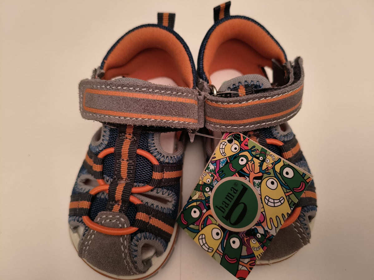 Bama Bama Baby Schuhe Blau Orange Grösse 20 (Restposten) Elektroniktrade Switzerland
