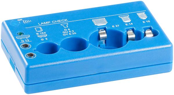 Blanko Lampen-Tester für alle gängigen Fassungen elektroniktrade Switzerland