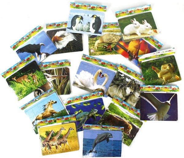 candytoys.ch Puzzle 18-fach sortiert - 12x8,5cm 1 Stück elektroniktrade Switzerland