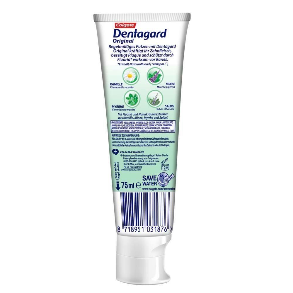 Dentagard Dentagard  Zahnpasta Kräuter, 75 ml elektroniktrade Switzerland