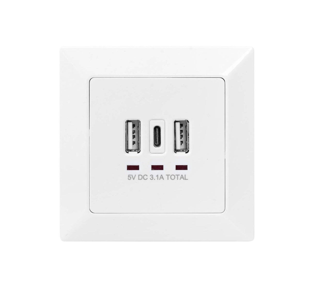 Digitus Digitus DA-70618 USB-Ladesteckdose mit USB, Weiß Elektroniktrade Switzerland
