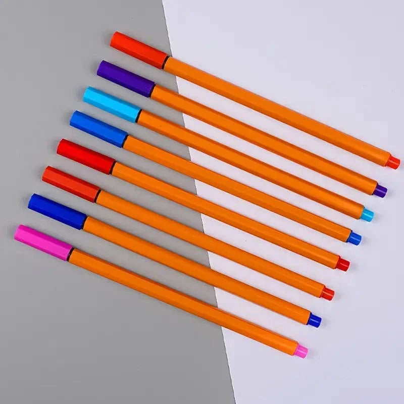 Elektroniktrade 12er-Set Farbstift, Feinlinienstift in verschiedenen Farben. elektroniktrade Switzerland