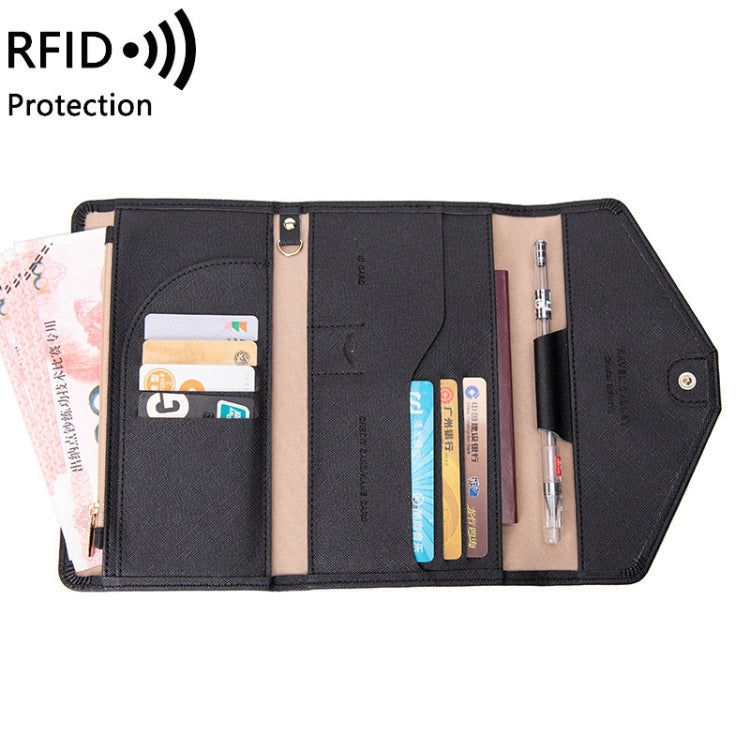 Elektroniktrade 1655 RFID Anti-Magnetische Anti-Diebstahl Reise/Dokumenten/Karten/ Passtasche elektroniktrade Switzerland
