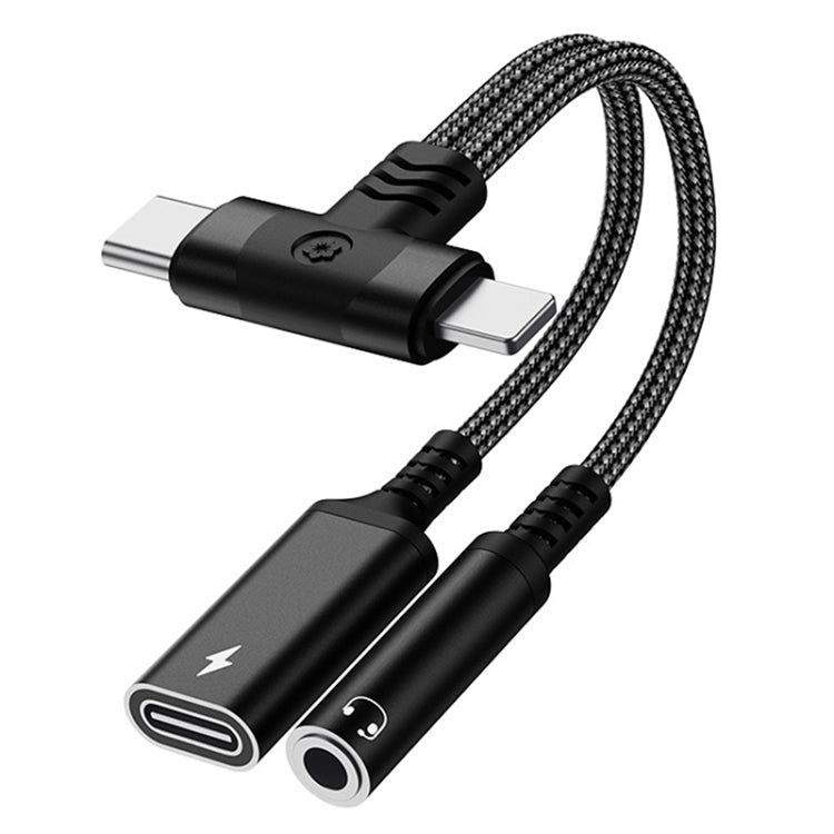 elektroniktrade 4-in-1 Audioadapter 8-Pin/USB-C auf USB-C und 3,5-mm-Klinke elektroniktrade Switzerland