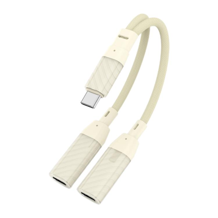 elektroniktrade 60 W 2-in-1-Audioadapter Typ C auf Dual Typ C, Type-C to Dual Type-C elektroniktrade Switzerland
