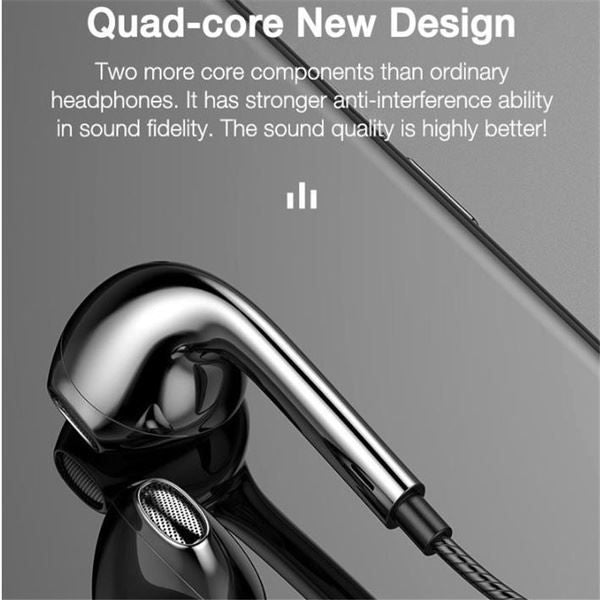 Elektroniktrade 6D Quad-Core Mobile Kabelgebundenes Kopfhörer Headset 3.5 elektroniktrade Switzerland