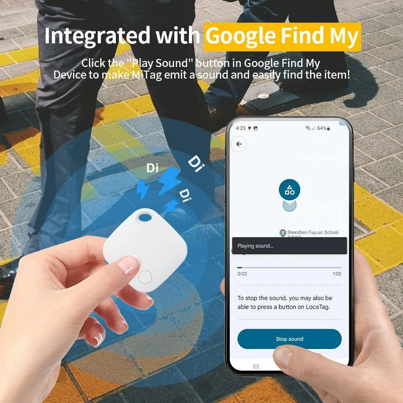 Elektroniktrade Bluetooth-GPS-Tracker für Android-Geräte, funktioniert mit Google Find My App elektroniktrade Switzerland
