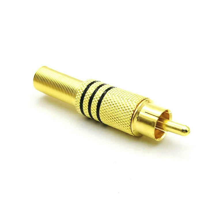 Elektroniktrade Cinch Stecker Set – 2er Pack (1 Paar) – Rot (R) & Schwarz (L) – zum Löten Elektroniktrade Switzerland