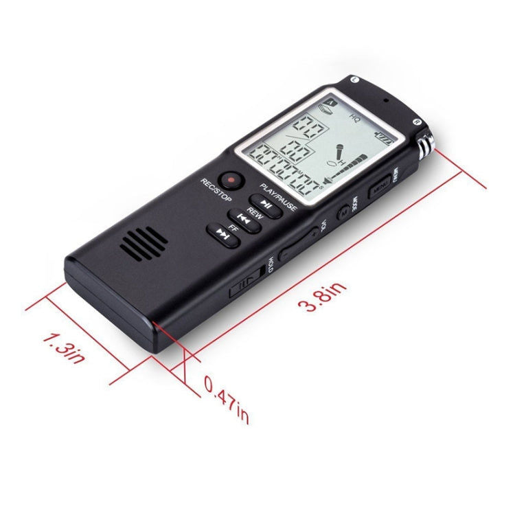 Elektroniktrade Digitaler Sprachrekorder, 16GB, Unterstützt MP3 / WAV 162g Elektroniktrade Switzerland