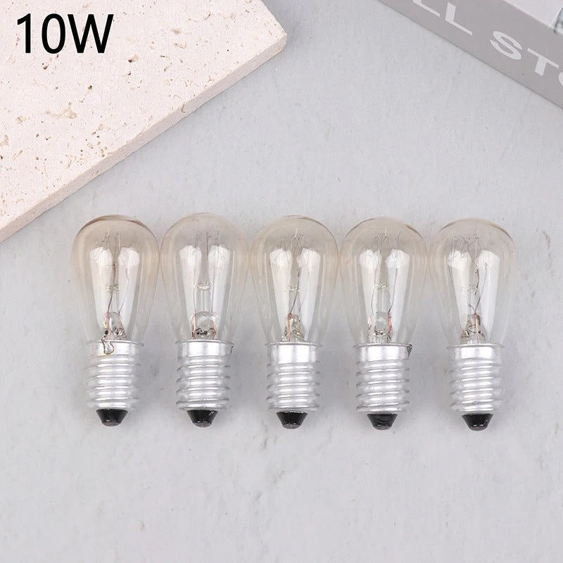 Elektroniktrade E14 Mini Glühbirne mit 10W/15W/20/25/ für Kühlschrank, Ofen, Lava, Glas Lampen elektroniktrade Switzerland