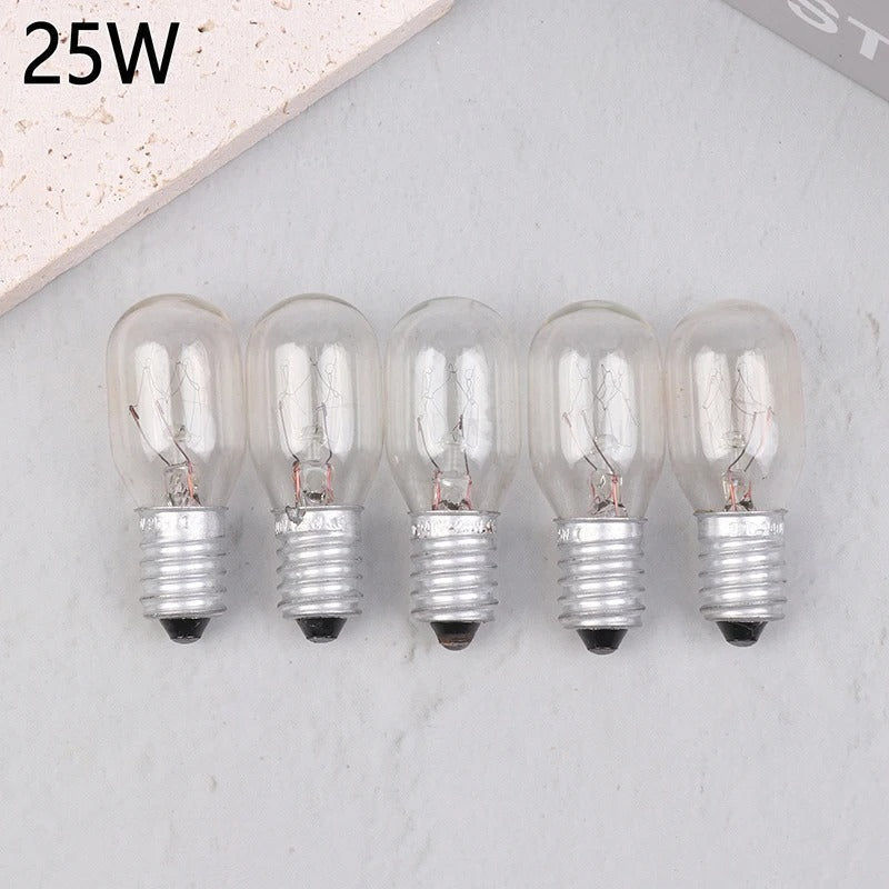 Elektroniktrade E14 Mini Glühbirne mit 10W/15W/20/25/ für Kühlschrank, Ofen, Lava, Glas Lampen elektroniktrade Switzerland