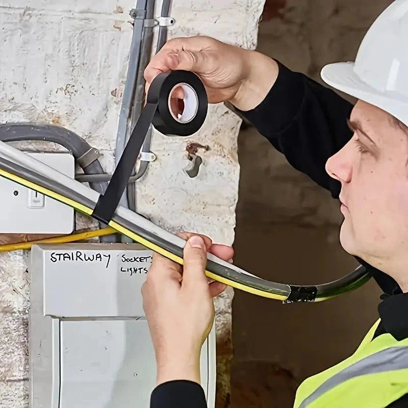Elektroniktrade Elektroisolierband - Starkes Klebevermögen, Hitze- & Wetterbeständig 8 Meter elektroniktrade Switzerland