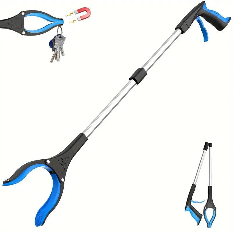 Elektroniktrade Faltbarer Greifer Picking Tool, 81.28cm,  Geeignet Für Ältere Menschen in Blau Elektroniktrade Switzerland