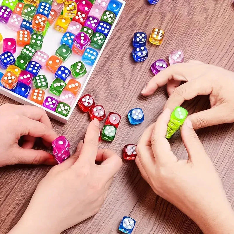 Elektroniktrade Farbige Würfel 12mm abgerundet für Brettspiele & mehr. Elektroniktrade Switzerland