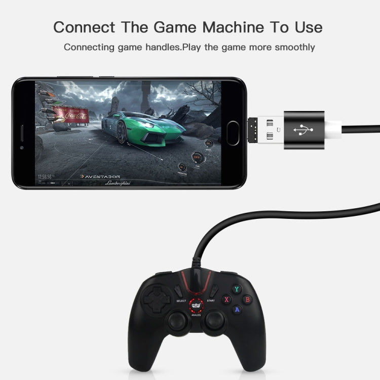 elektroniktrade Mini-Aluminiumlegierung USB-C / Typ-C-Stecker auf USB-Buchse OTG-Adapteranschluss elektroniktrade Switzerland