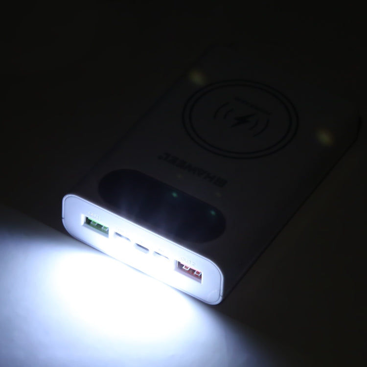 Elektroniktrade Powerbank mit Kabelloser Schnellladung 15W, auswechselbare Akkus elektroniktrade Switzerland