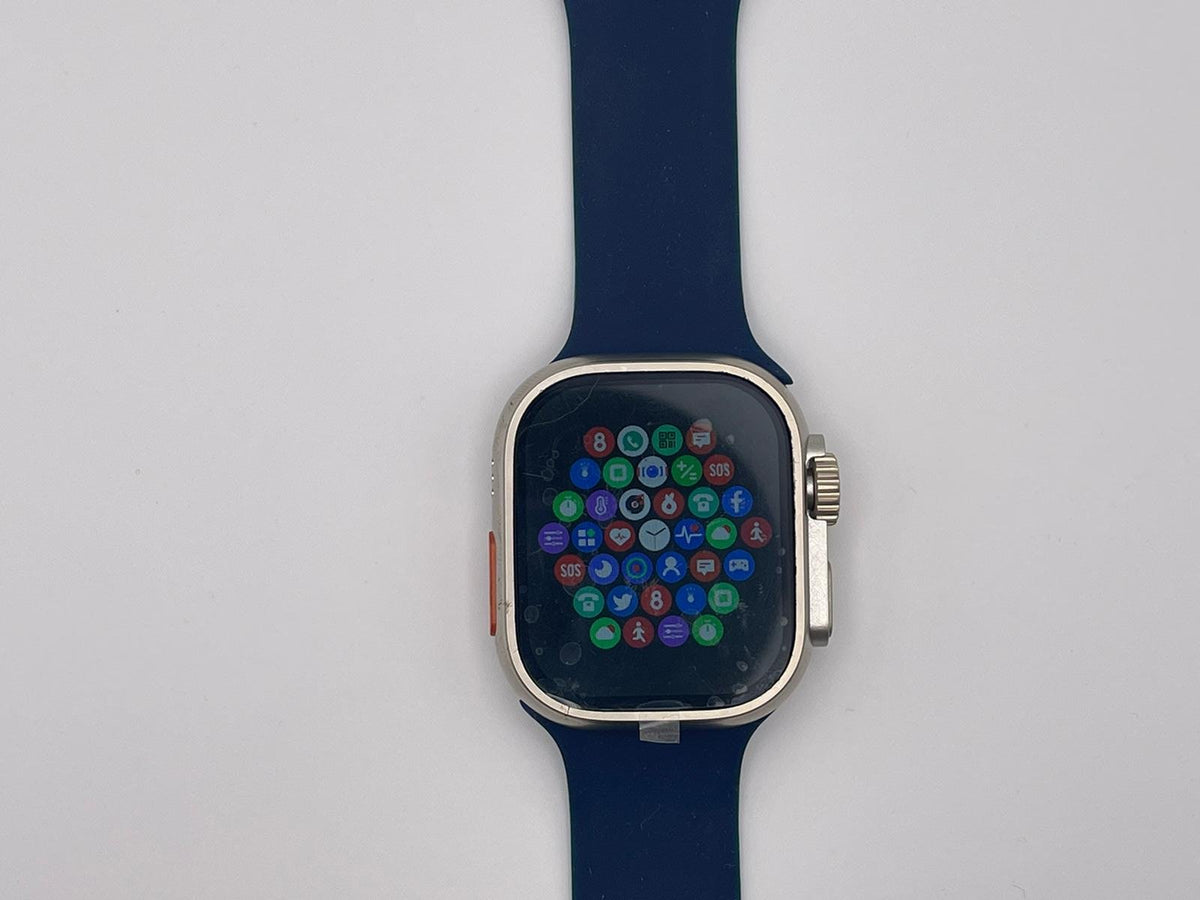 Elektroniktrade Smartwatch Ultra 9 DT900 Big 2.06 + 7 Bänder / Wireless Charger / Silicone Case Elektroniktrade Switzerland