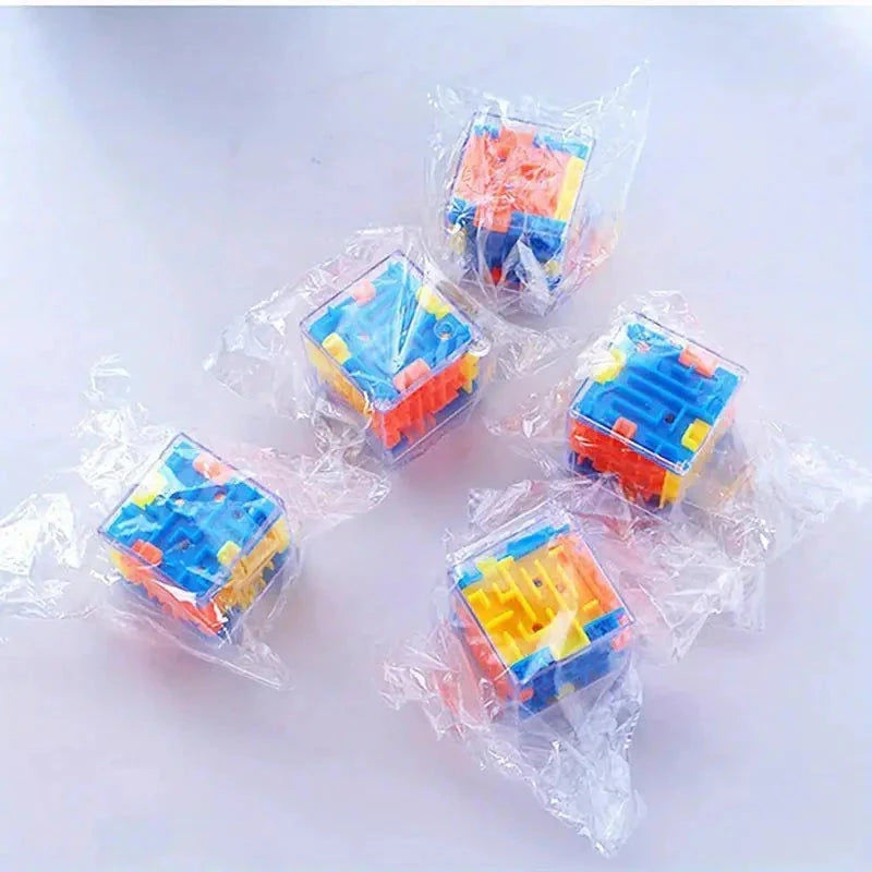Elektroniktrade Spaß-Erziehungs-Spielzeug, 1 3D Würfel-Maze mit Rollperlen elektroniktrade Switzerland