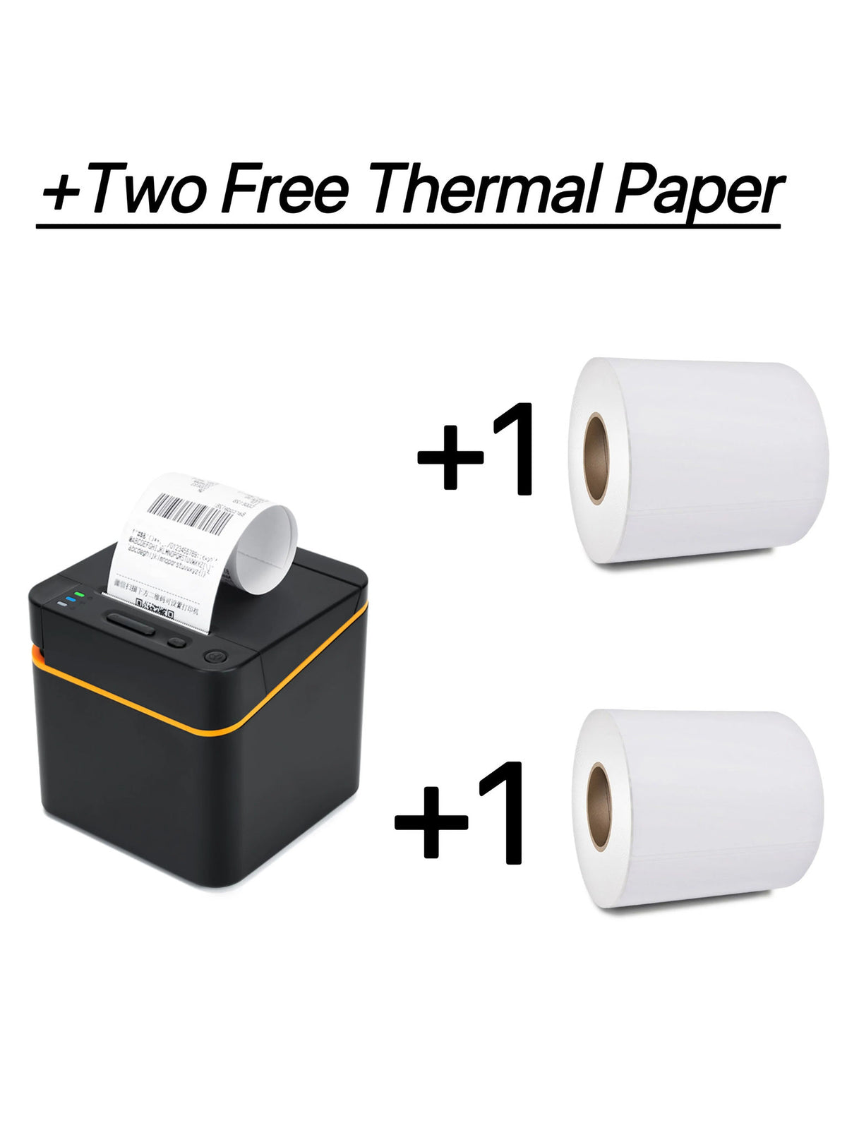 Elektroniktrade Thermal Receipt Printer 58E mit USB/ Bluetooth inkl. 2 Rollen & USB Kabel Elektroniktrade Switzerland