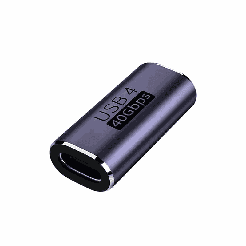 Elektroniktrade USB-C Adapter Typ C Buchse auf Buchse Extender Unterstützung 100 W 40 Gbit/s elektroniktrade Switzerland