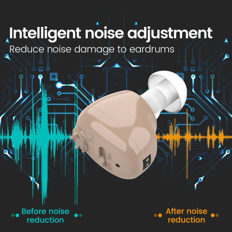 Elektroniktrade Z-12 Wiederaufladbares In-Ear-Hörgerät mit Klangverstärker und USB-Ladestation, Z-12 elektroniktrade Switzerland