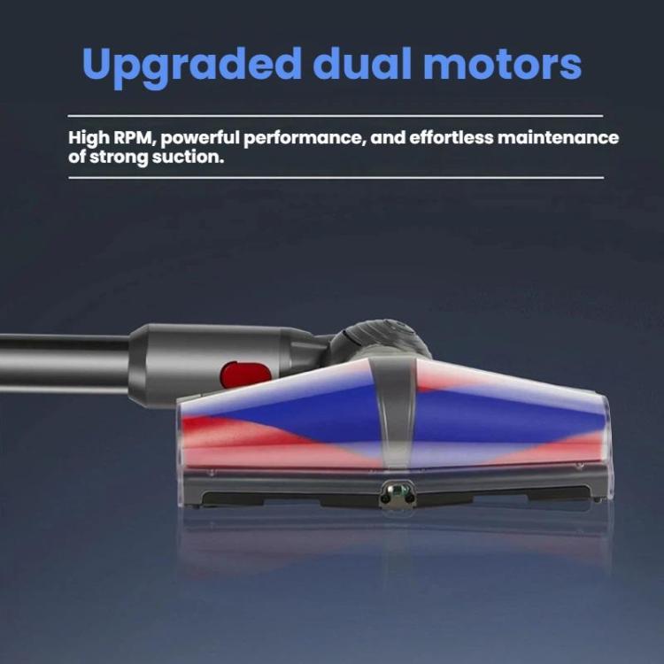 Für Dyson Dual Motor Soft Roller Reinigungskopf für Dyson V10 Slim / V12 Slim Anti-Tangle Bürste, Grünes Licht Staubanzeige (E0008), E0008 For Dyson V10 Slim / V12 Slim elektroniktrade Switzerland