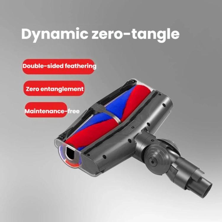Für Dyson Dual Motor Soft Roller Reinigungskopf für Dyson V10 Slim / V12 Slim Anti-Tangle Bürste, Grünes Licht Staubanzeige (E0008), E0008 For Dyson V10 Slim / V12 Slim elektroniktrade Switzerland