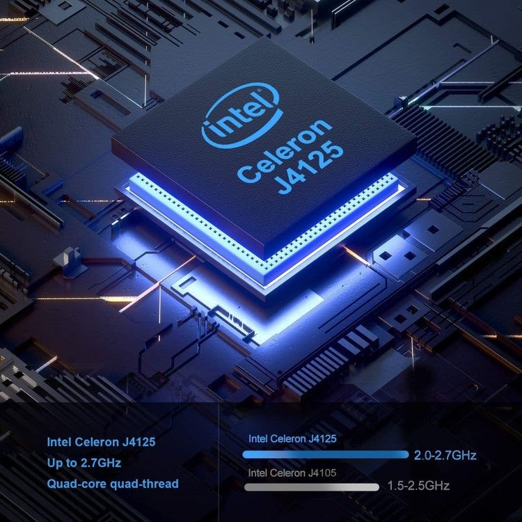 GK3V GK3V Windows 11 Pro Mini-PC, Intel Gemini Lake J4125, Speicher: 8GB + 256GB elektroniktrade Switzerland