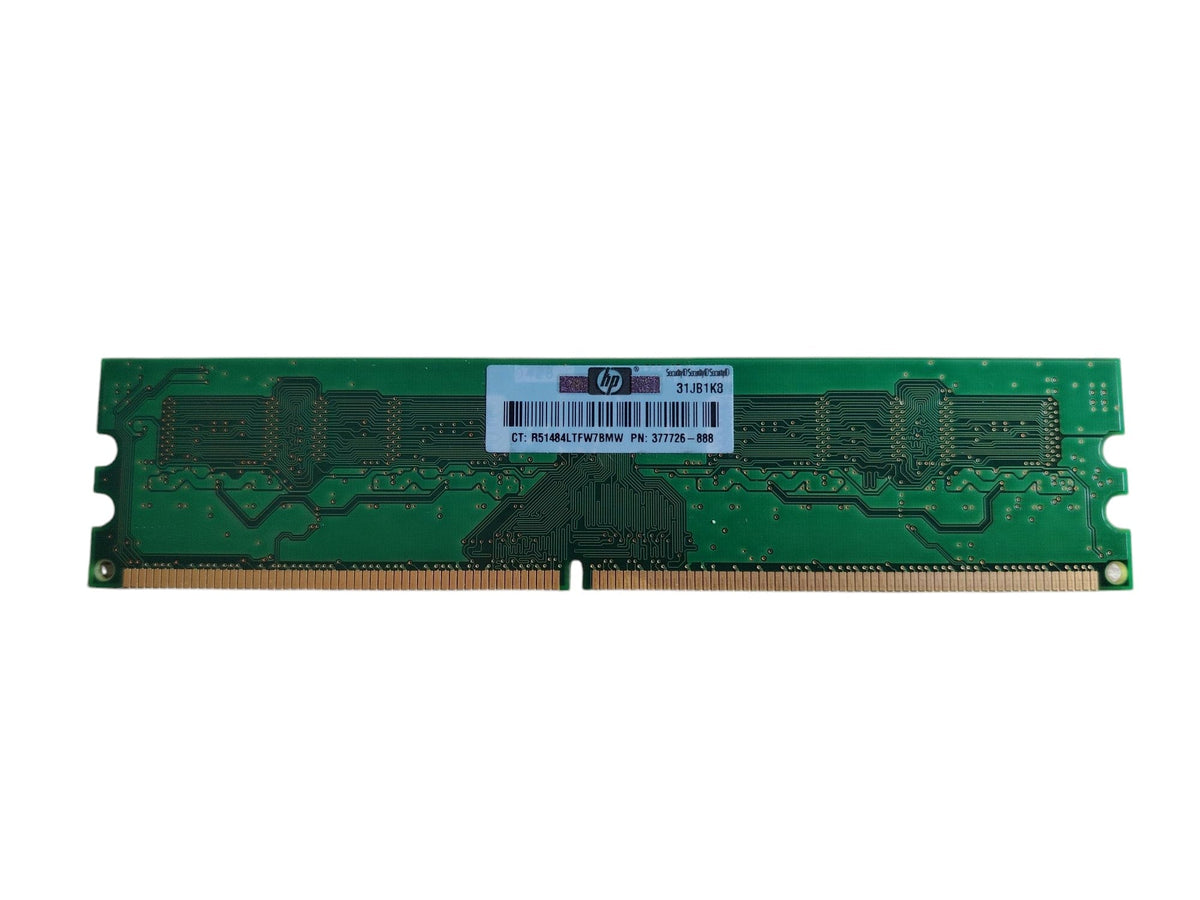 HP 1GB DDR2 Ram MT8HTF12864AY 1RX8 PC2-5300U-555 CL5 (Gebraucht Artikel) elektroniktrade Switzerland